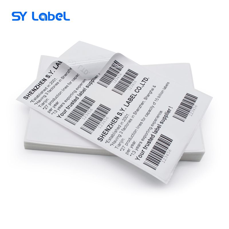 Zebra Compatible Label 100mm x 150mm x 500pcs fanfold