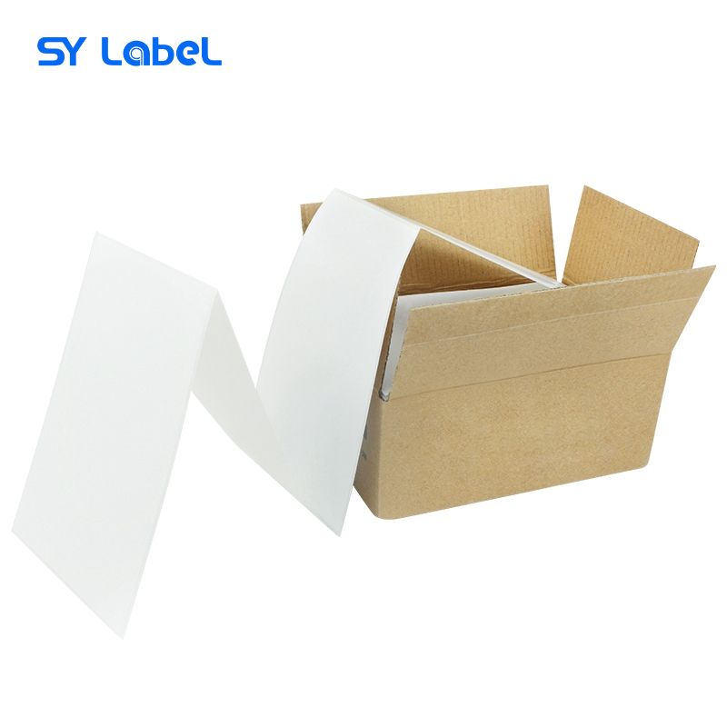 Zebra Compatible Label 100mm x 150mm x 500pcs fanfold